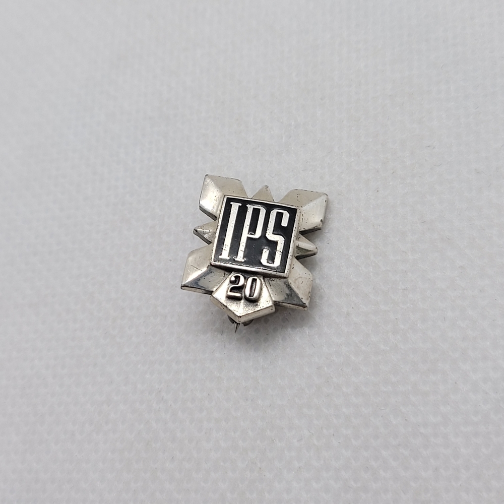 Vintage Silver Ips Pin